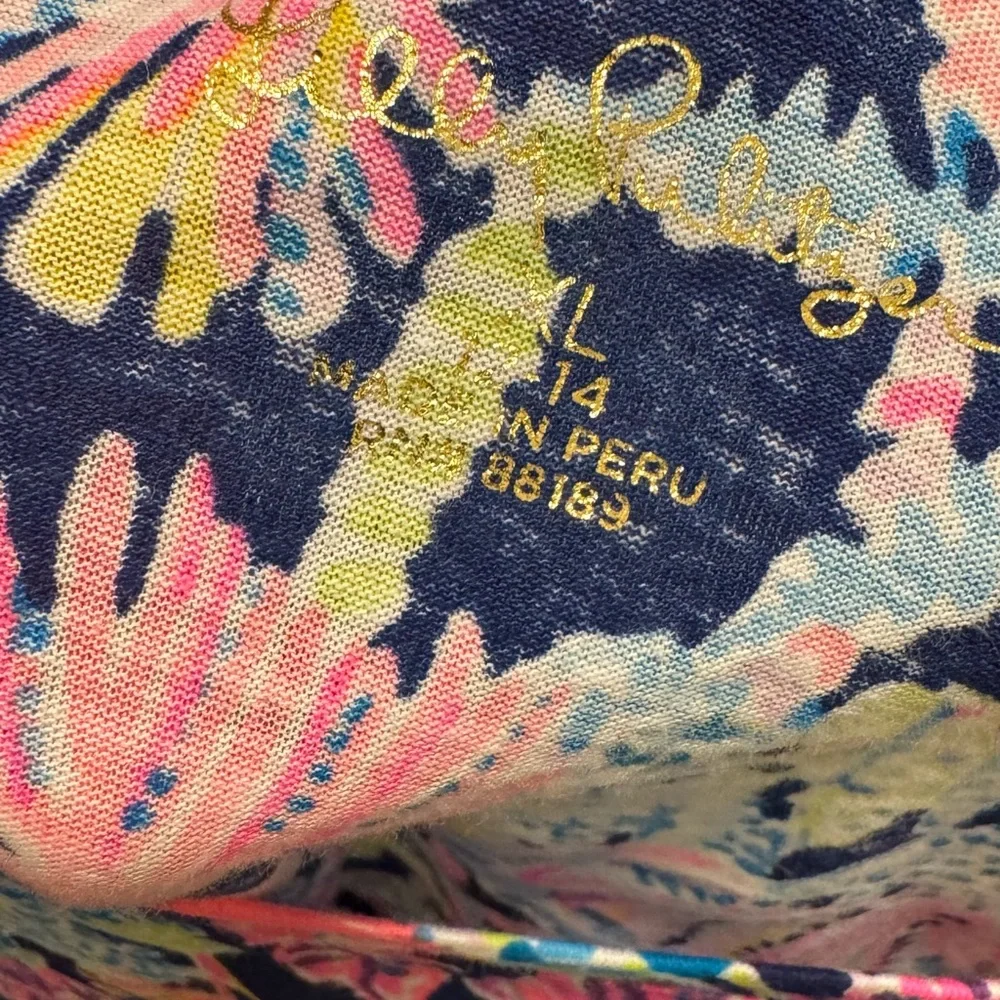 Lilly Pulitzer Vibrant Floral Long Sleeve Tee - Picture 2 of 5